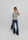 Holder Ring Bootcut Denim Pants