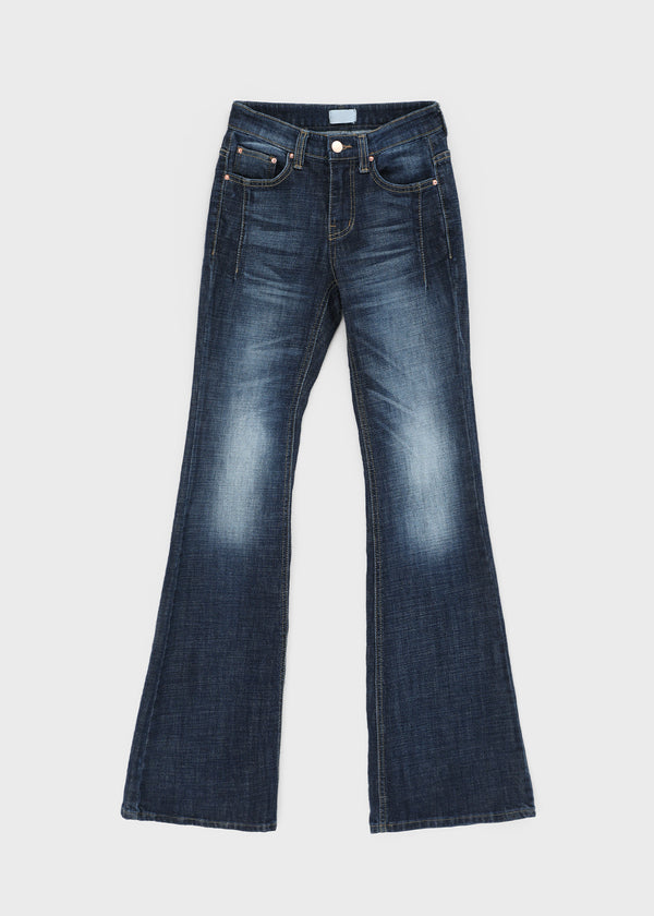 Holder Ring Bootcut Denim Pants