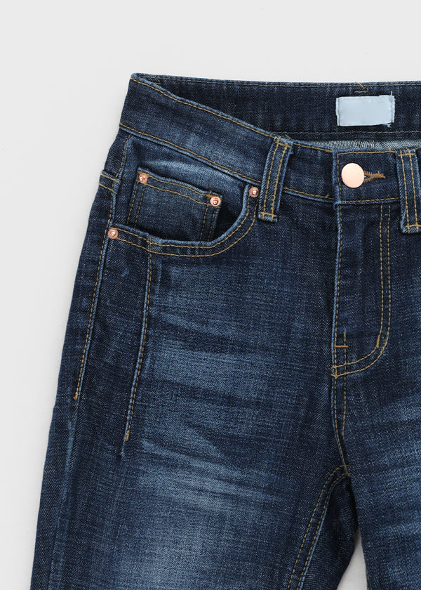 Holder Ring Bootcut Denim Pants