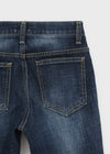 Holder Ring Bootcut Denim Pants