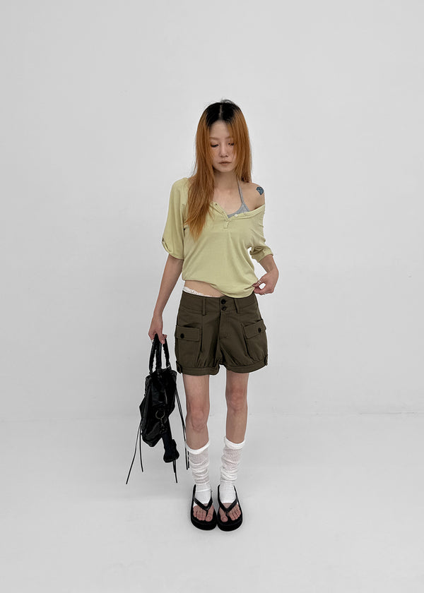 Tampu Balloon Pocket Shorts