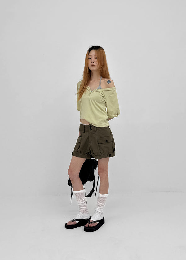 Tampu Balloon Pocket Shorts