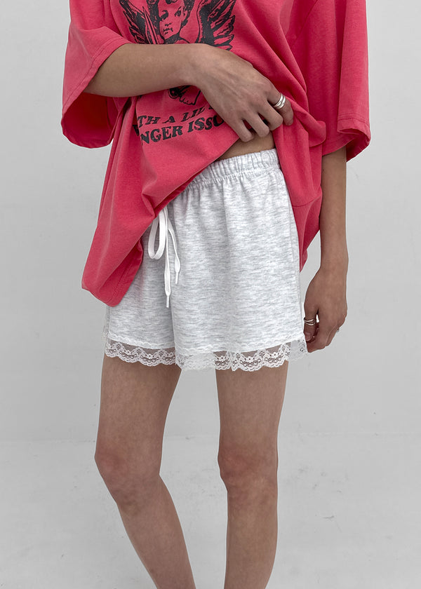 Collab Lace Elastic Shorts
