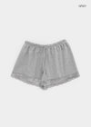 Collab Lace Elastic Shorts
