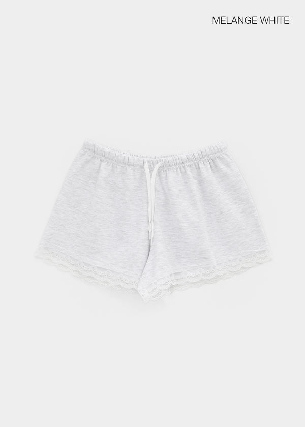 Collab Lace Elastic Shorts