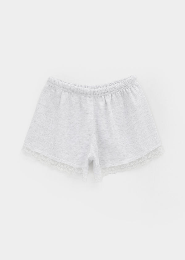 Collab Lace Elastic Shorts