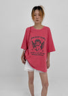 Rect Printed Loose-fit Short-sleeve Tee