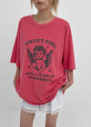 Rect Printed Loose-fit Short-sleeve Tee