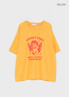 Rect Printed Loose-fit Short-sleeve Tee