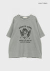 Rect Printed Loose-fit Short-sleeve Tee