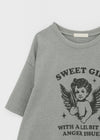 Rect Printed Loose-fit Short-sleeve Tee