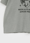 Rect Printed Loose-fit Short-sleeve Tee
