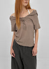 Ryuto Two-way Short-sleeve Hoodie