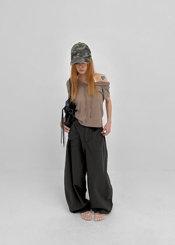 Ryuto Two-way Short-sleeve Hoodie