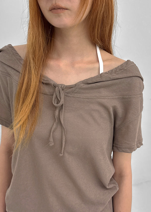 Ryuto Two-way Short-sleeve Hoodie