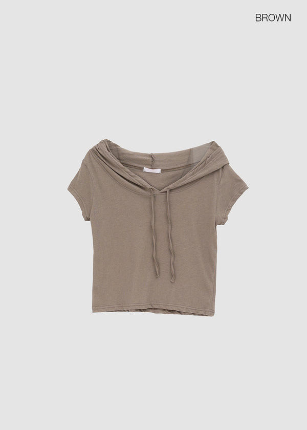 Ryuto Two-way Short-sleeve Hoodie