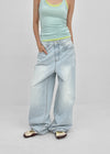 Warpin Wide Denim Pants