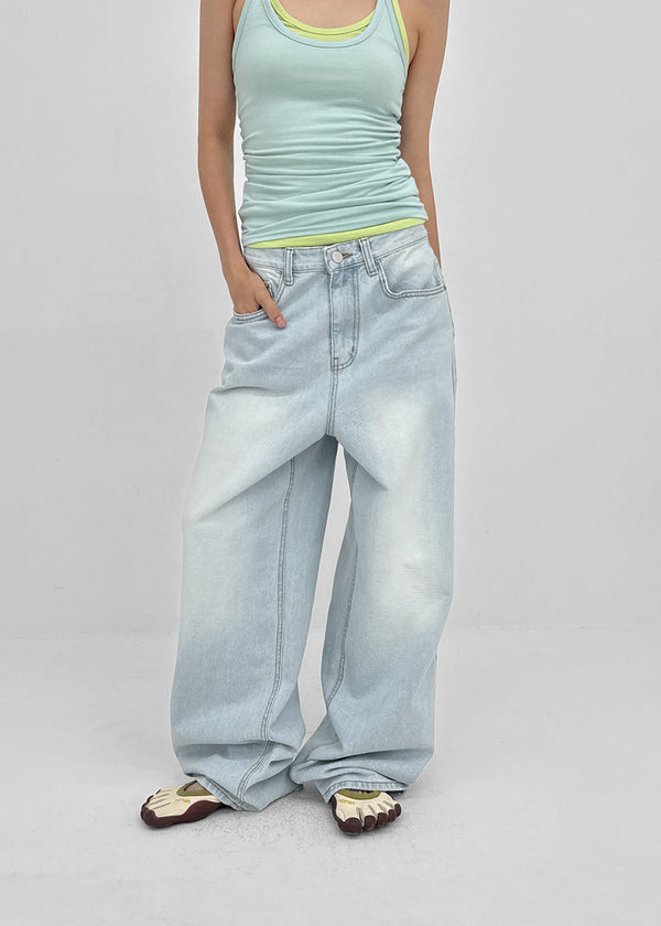 Warpin Wide Denim Pants