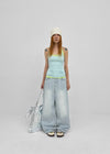 Warpin Wide Denim Pants
