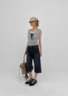Tumking Capri Denim Pants