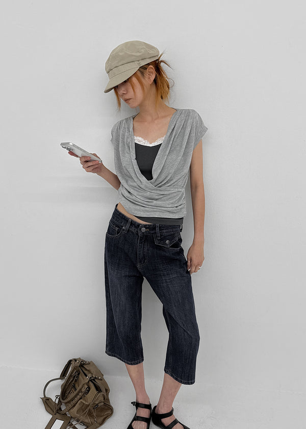 Tumking Capri Denim Pants