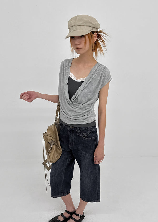 Tumking Capri Denim Pants