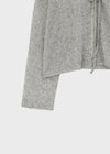 Rivets Knit Linen Cardigan