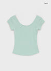 Jay's Summer Deep U-Neck Short Sleeve Tee