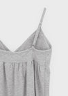Torsion Bar V-neck Sleeveless (Built-in Cup)
