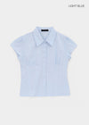 Voltage Summer Blouse Shirt