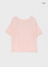 Chaser See-through Off-Shoulder Short-Sleeve Tee