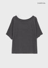 Chaser See-through Off-Shoulder Short-Sleeve Tee