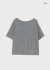 Chaser See-through Off-Shoulder Short-Sleeve Tee