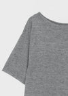 Chaser See-through Off-Shoulder Short-Sleeve Tee