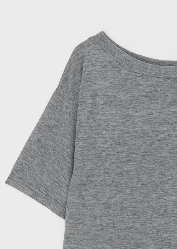 Chaser See-through Off-Shoulder Short-Sleeve Tee
