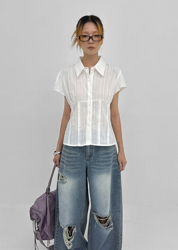 Voltage Summer Blouse Shirt