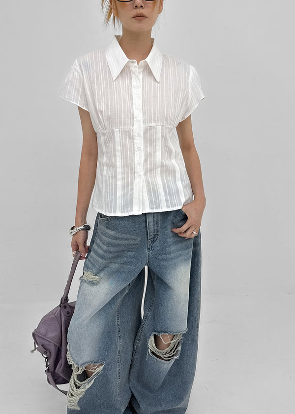 Voltage Summer Blouse Shirt