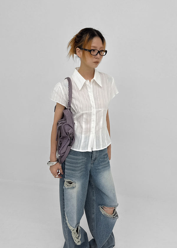 Voltage Summer Blouse Shirt