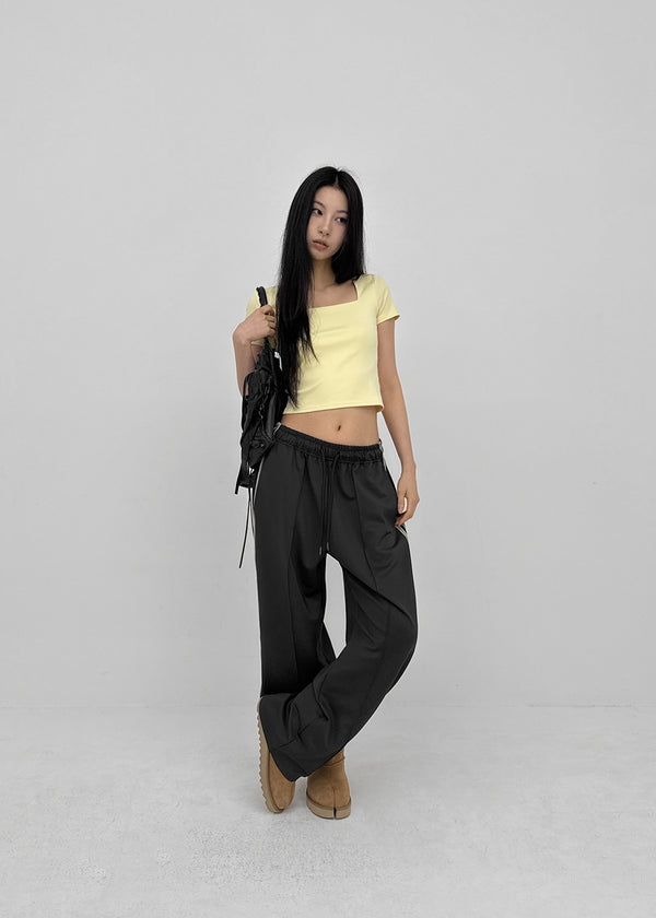 (UNISEX) Wacom Track Banding Pants