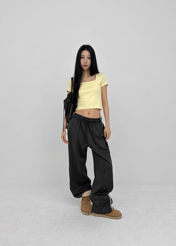 (UNISEX) Wacom Track Banding Pants