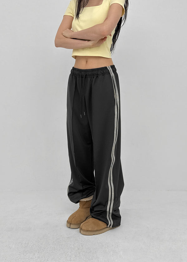 (UNISEX) Wacom Track Banding Pants