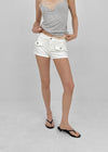 Tuvia Low-Waist Pocket Shorts