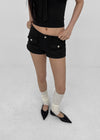 Tuvia Low-Waist Pocket Shorts