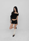 Tuvia Low-Waist Pocket Shorts