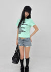 Celtyin Lettering Short Sleeve T-shirt