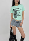 Celtyin Lettering Short Sleeve T-shirt