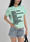 Celtyin Lettering Short Sleeve T-shirt
