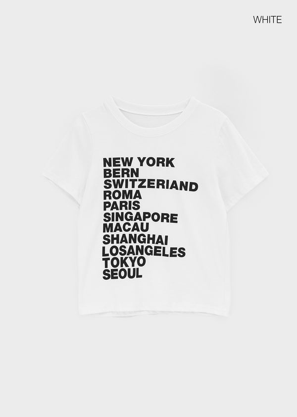 Celtyin Lettering Short Sleeve T-shirt
