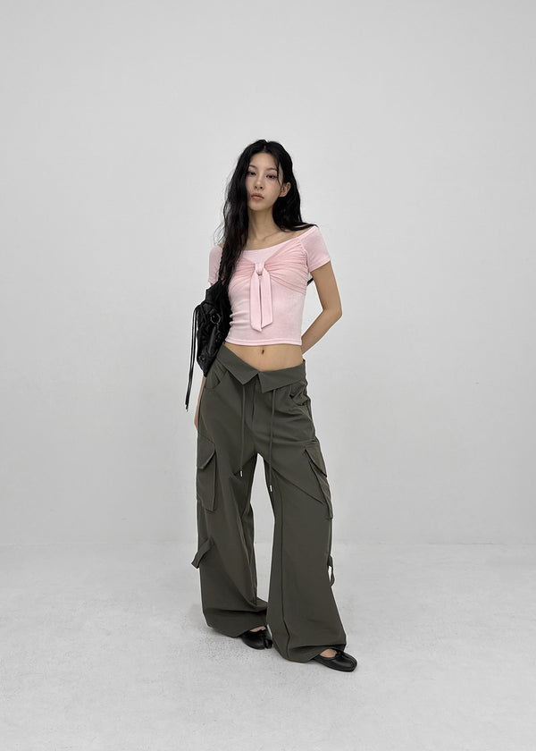 Hilf Folding Wide Cargo Pants