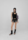Tutom Punching Lace Sleeveless